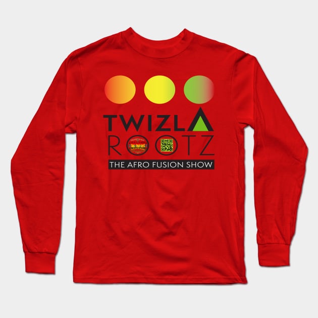 Twizla Rootz Afro Fusion Long Sleeve T-Shirt by dahJah